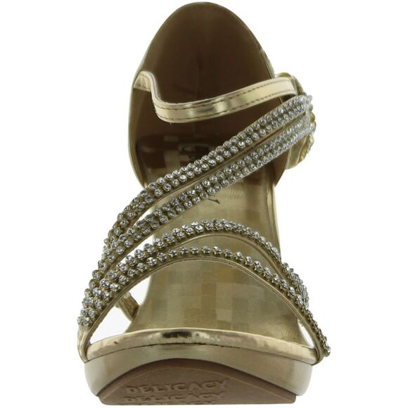 Delicacy Essential-28 Gold Womens pumps-shoes 8.5 NEW - Picture 3 of 4
